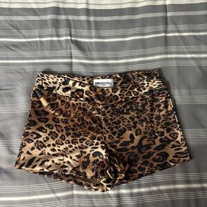 Princess Polly Animal Print Bike Shorts